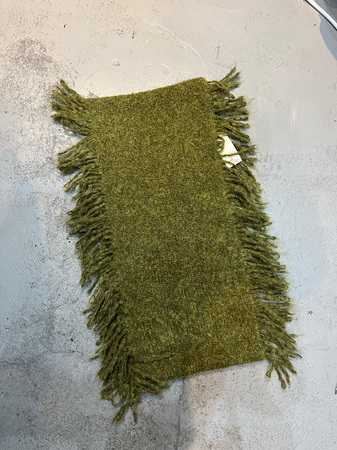 zephyrus 모헤어 숄 머플러 미사용품 상품이미지5