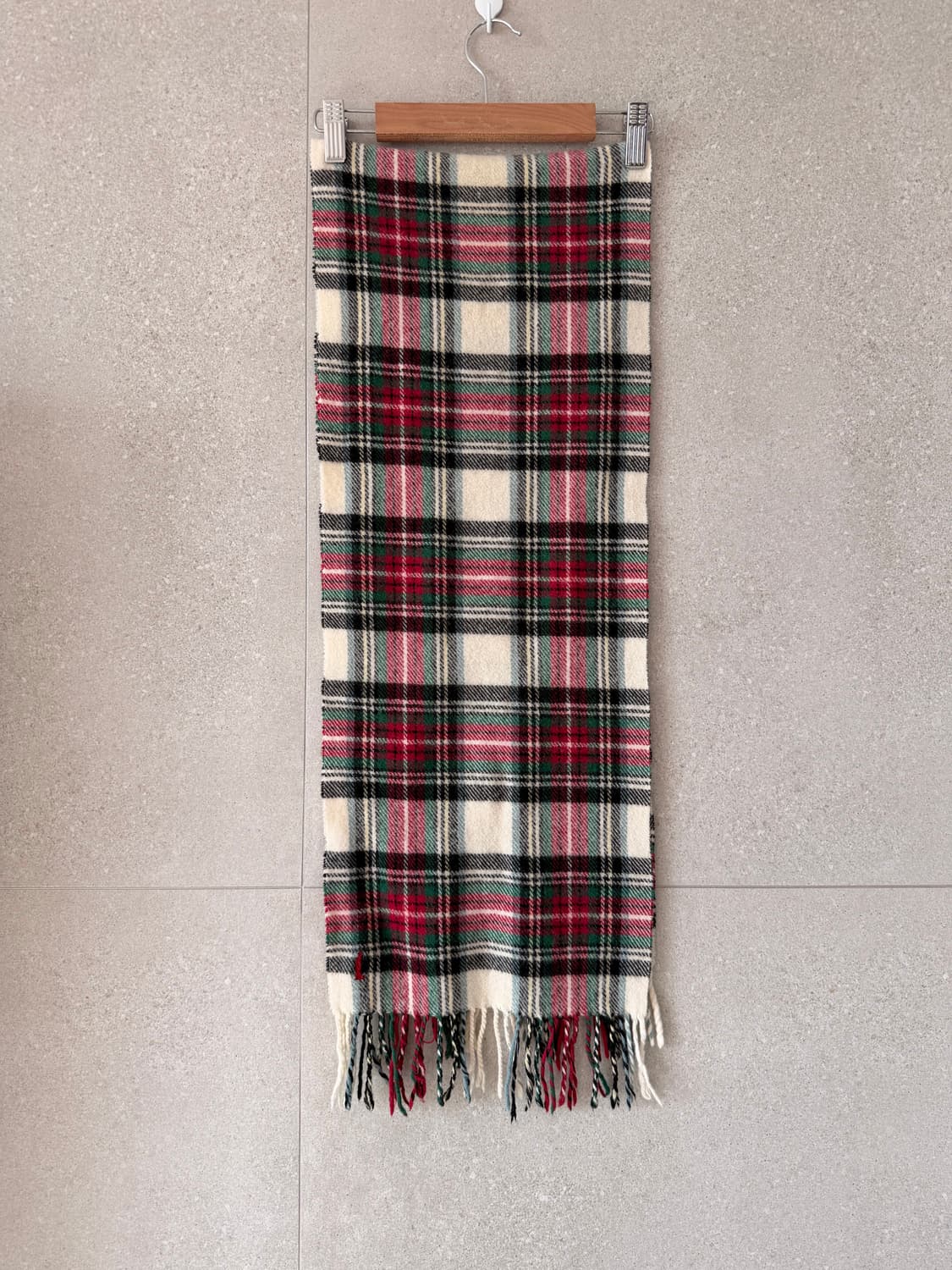 이스트 보이 체크 머플러 새상품  상품이미지3