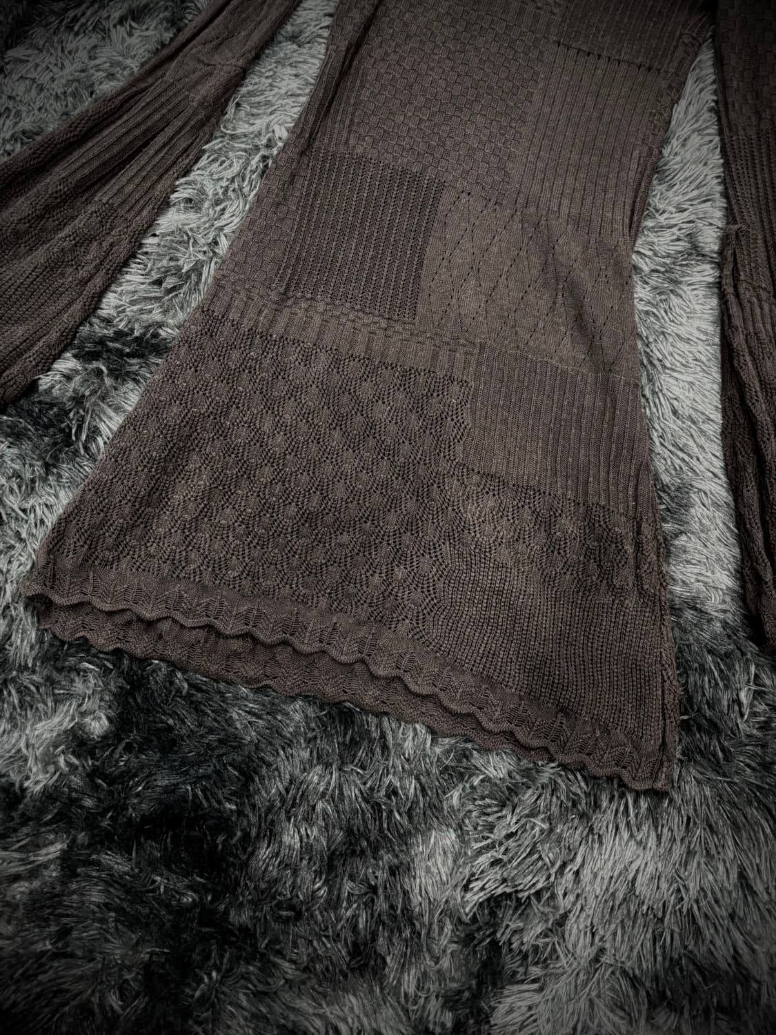 Hysteric Glamour 크로쉐 시스루 니트 원피스 상품이미지5