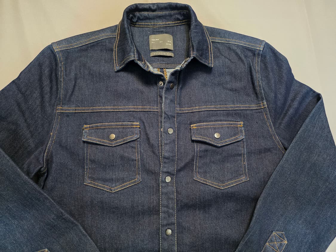 자라 데님 셔츠 남방 긴팔 남성 95 S 사이즈 상품이미지2