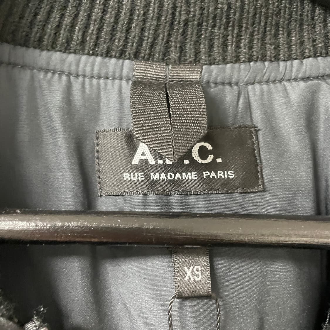 APC 아페쎄 항공 자켓 블랙 XS 상품이미지4