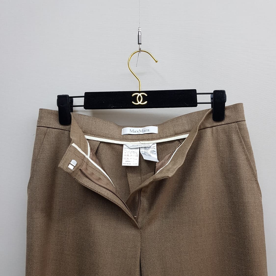 막스마라 MaxMara 울 블렌드 슬랙스 42사이즈 상품이미지2