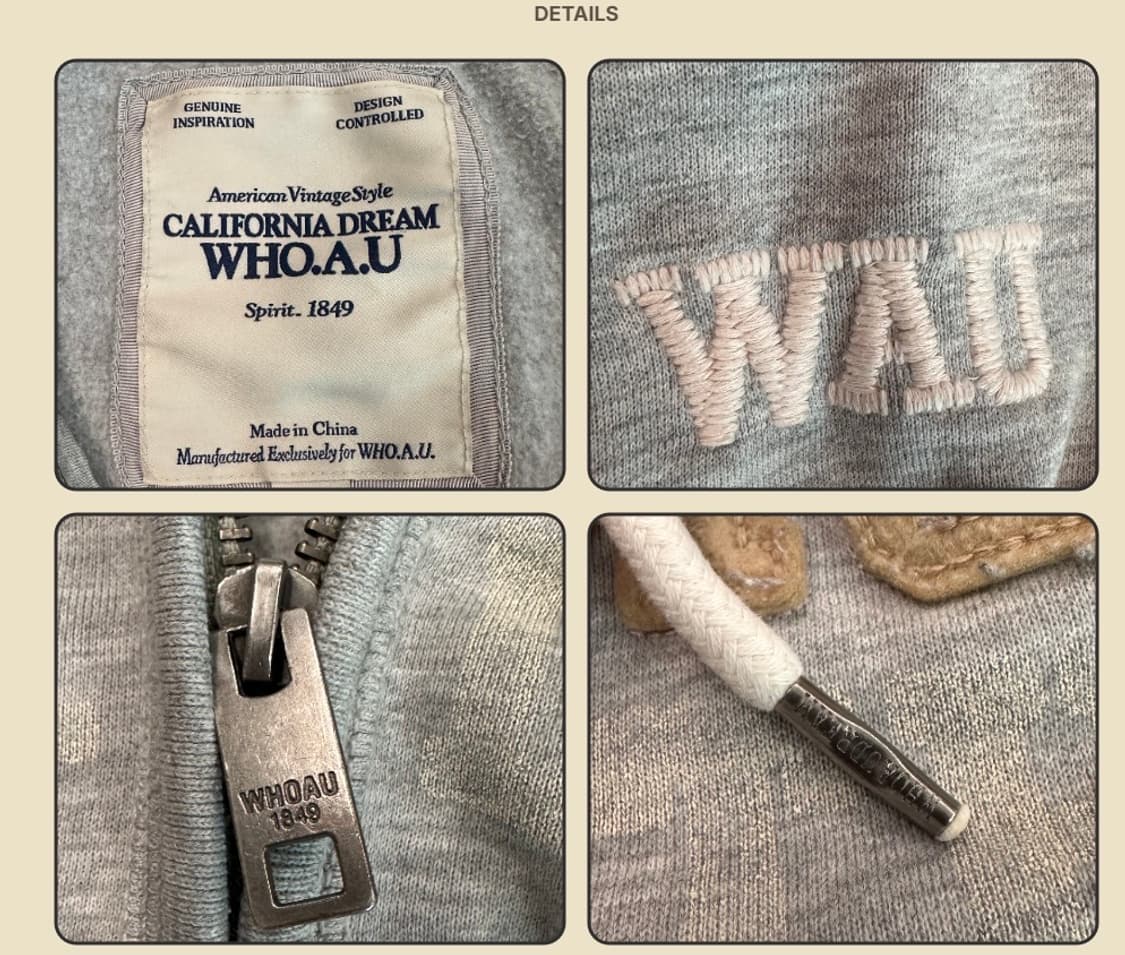 WHO.A.U california 1849 상품이미지4