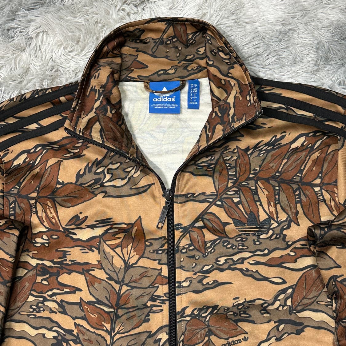 아디다스 파이어버드 해외판 낙엽 브라운져지 상품이미지2