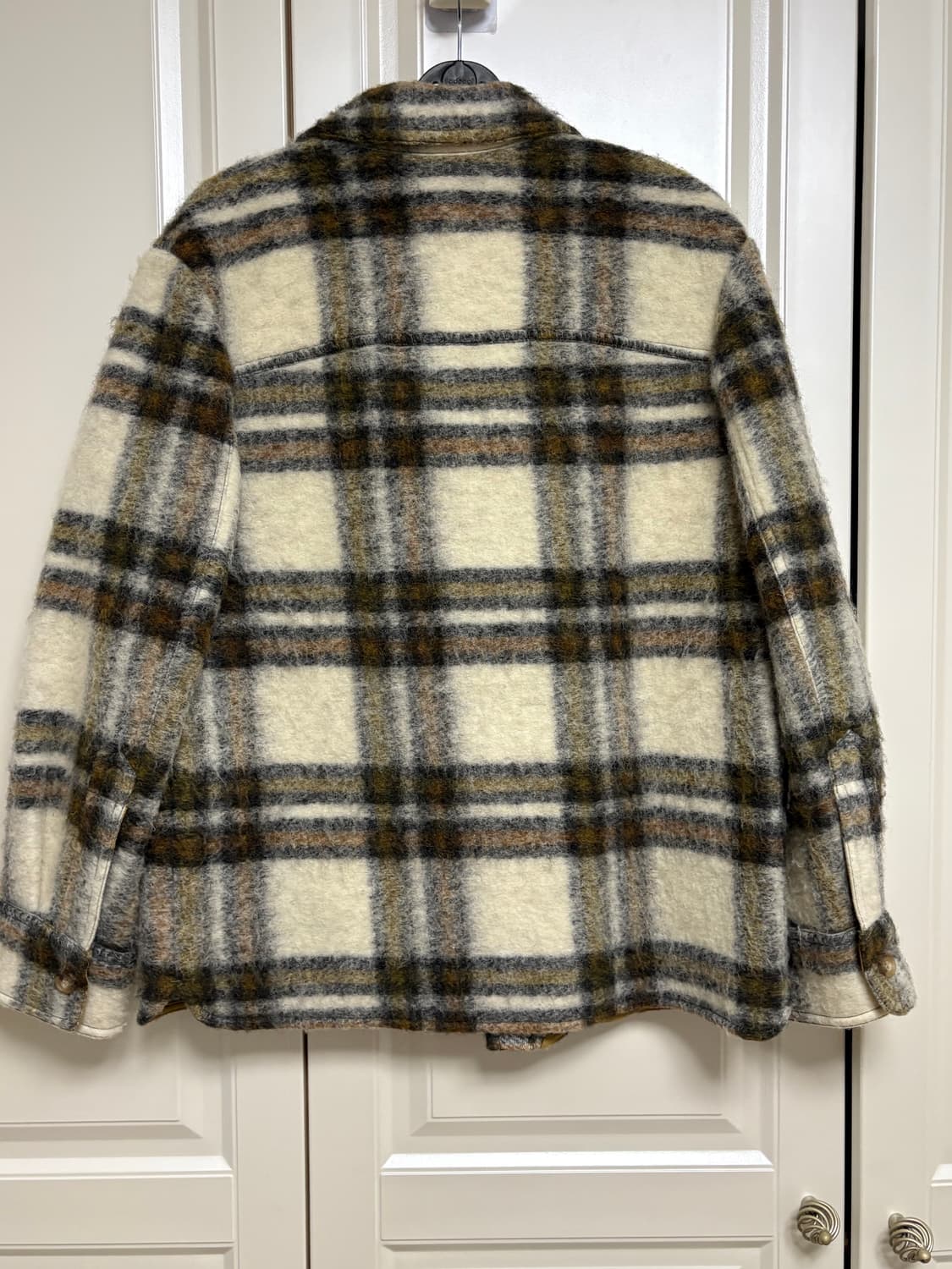 이자벨마랑 체크 아웃터 36 상품이미지4