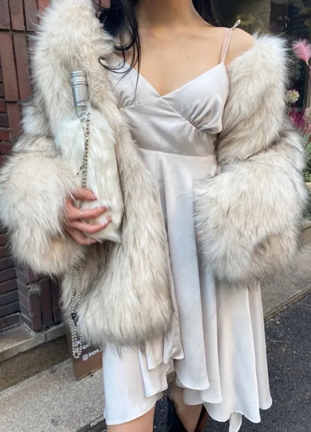 엔젤넘버555 퍼자켓 상품이미지3