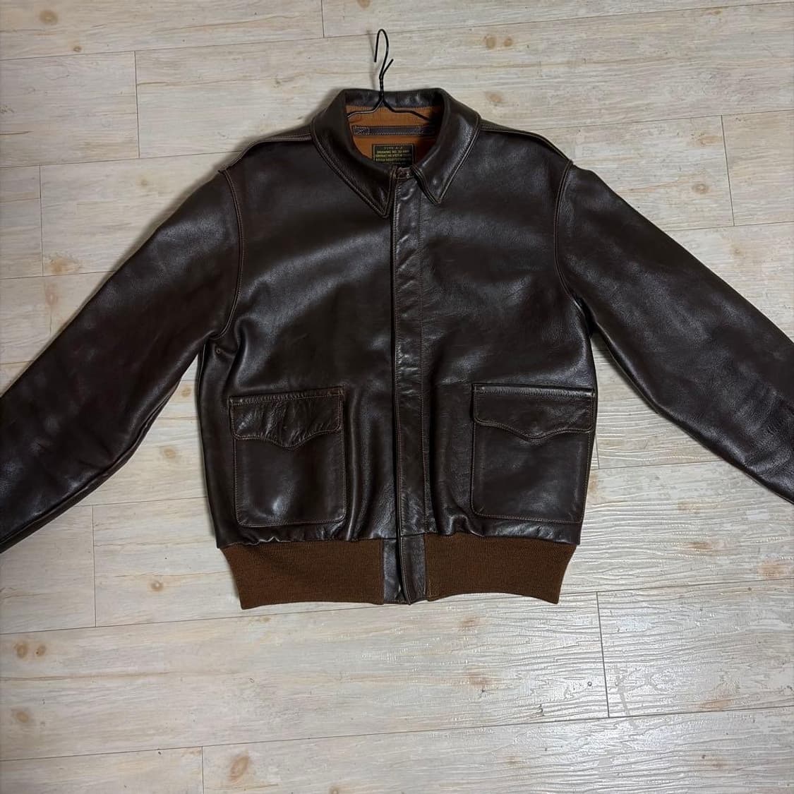 (40) 리얼맥코이 a-2 가죽자켓 상품이미지1