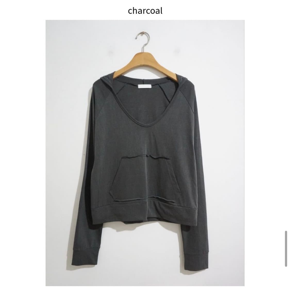 모래하우스 데끼 포켓 후드티 상품이미지2