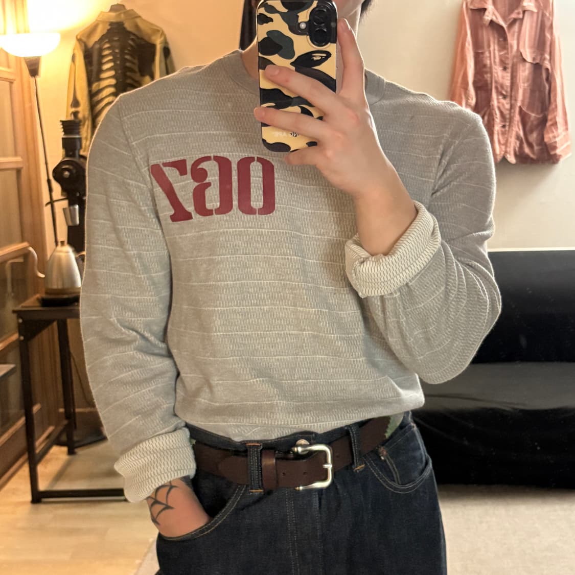 Vintage Polo Waffle Knit 상품이미지4