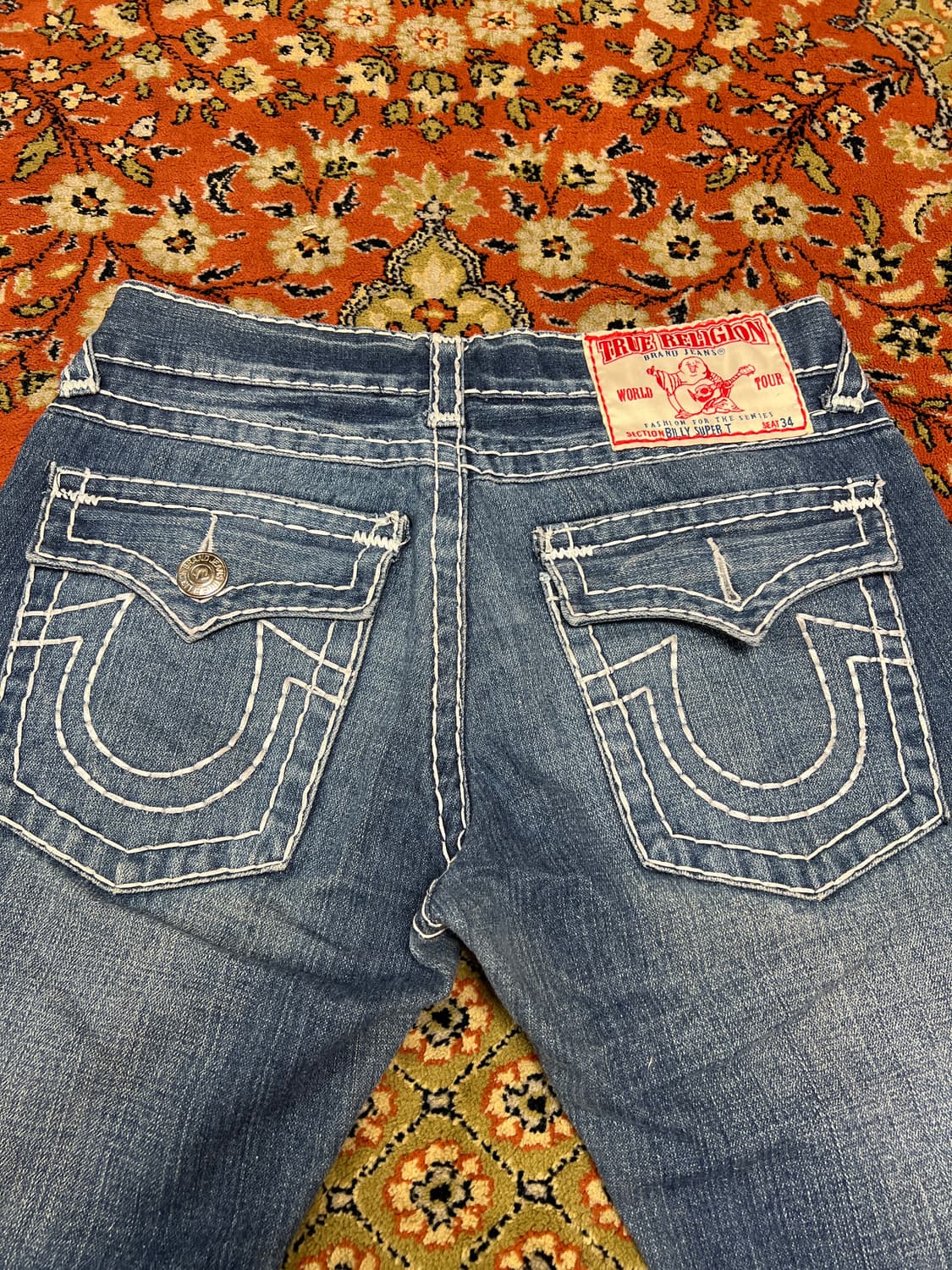 [32] 트루릴리전 빌리 슈퍼티 데님팬츠 상품이미지6