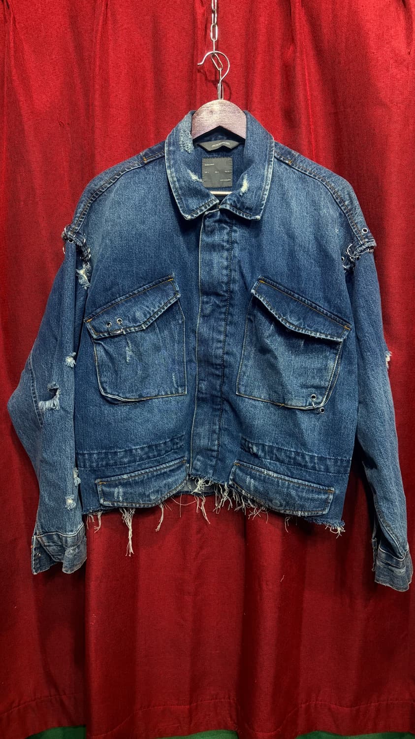 자라 리폼 데님 자켓 L 상품이미지1
