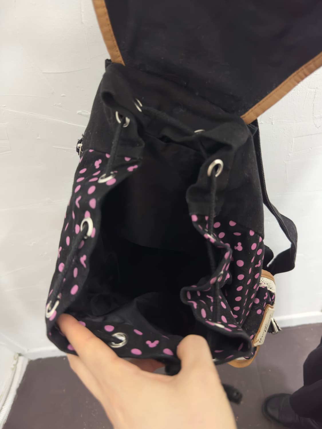 minnie mouse dot backpack 상품이미지3