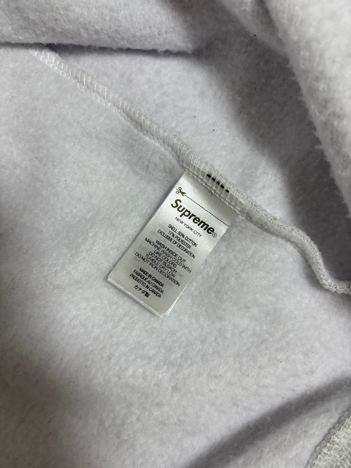 슈프림 후드집업 24f/w 상품이미지3