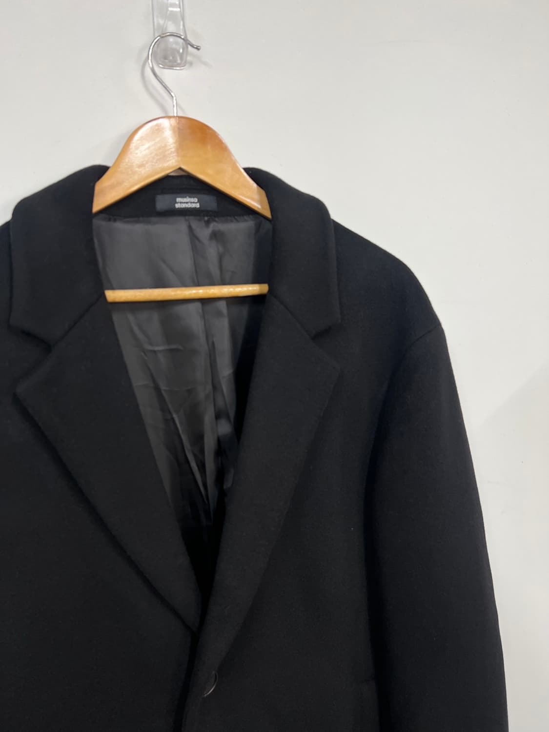 무신사스탠다드 캐시미어 블렌드 롱 코트 상품이미지2