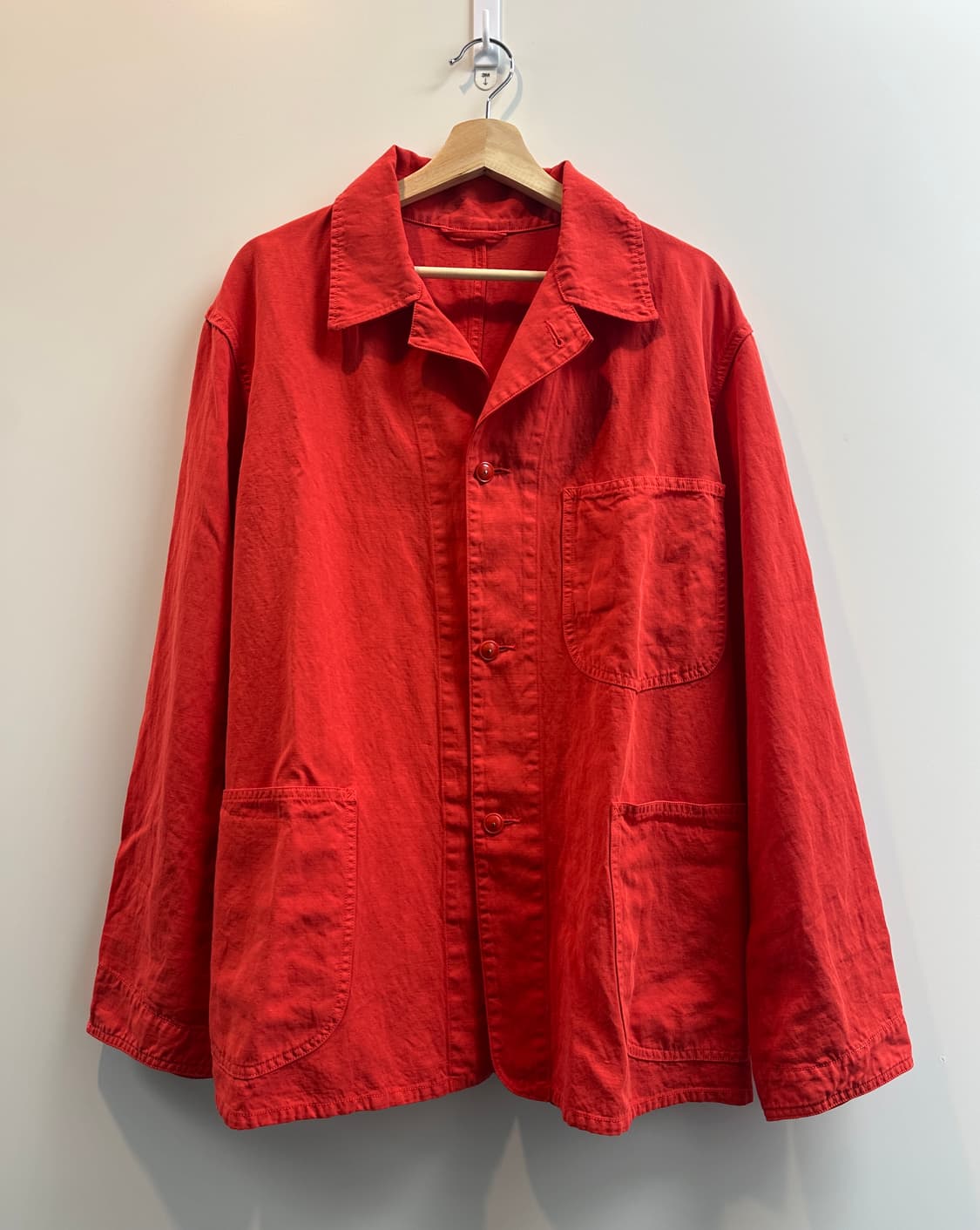 캡틴선샤인 커버올 워크자켓 (다홍, L, 새상품) 상품이미지1