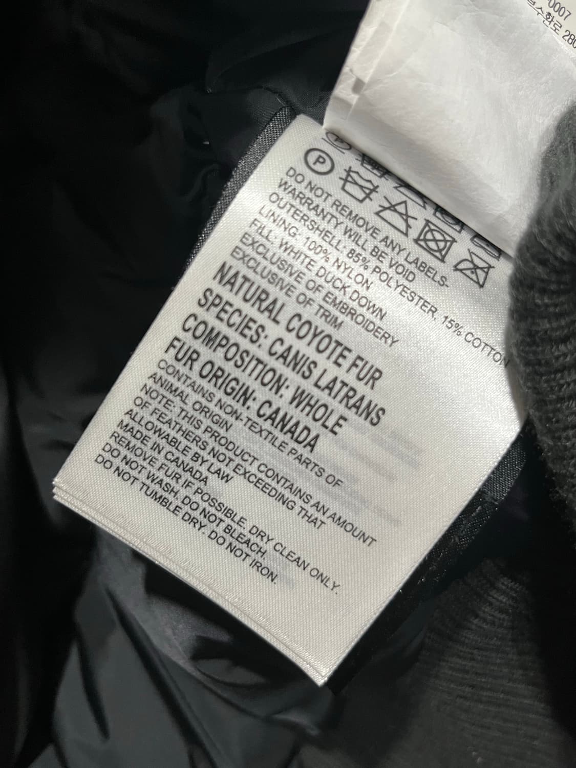 캐나다구스 칠리왁 네이비 L 상품이미지9