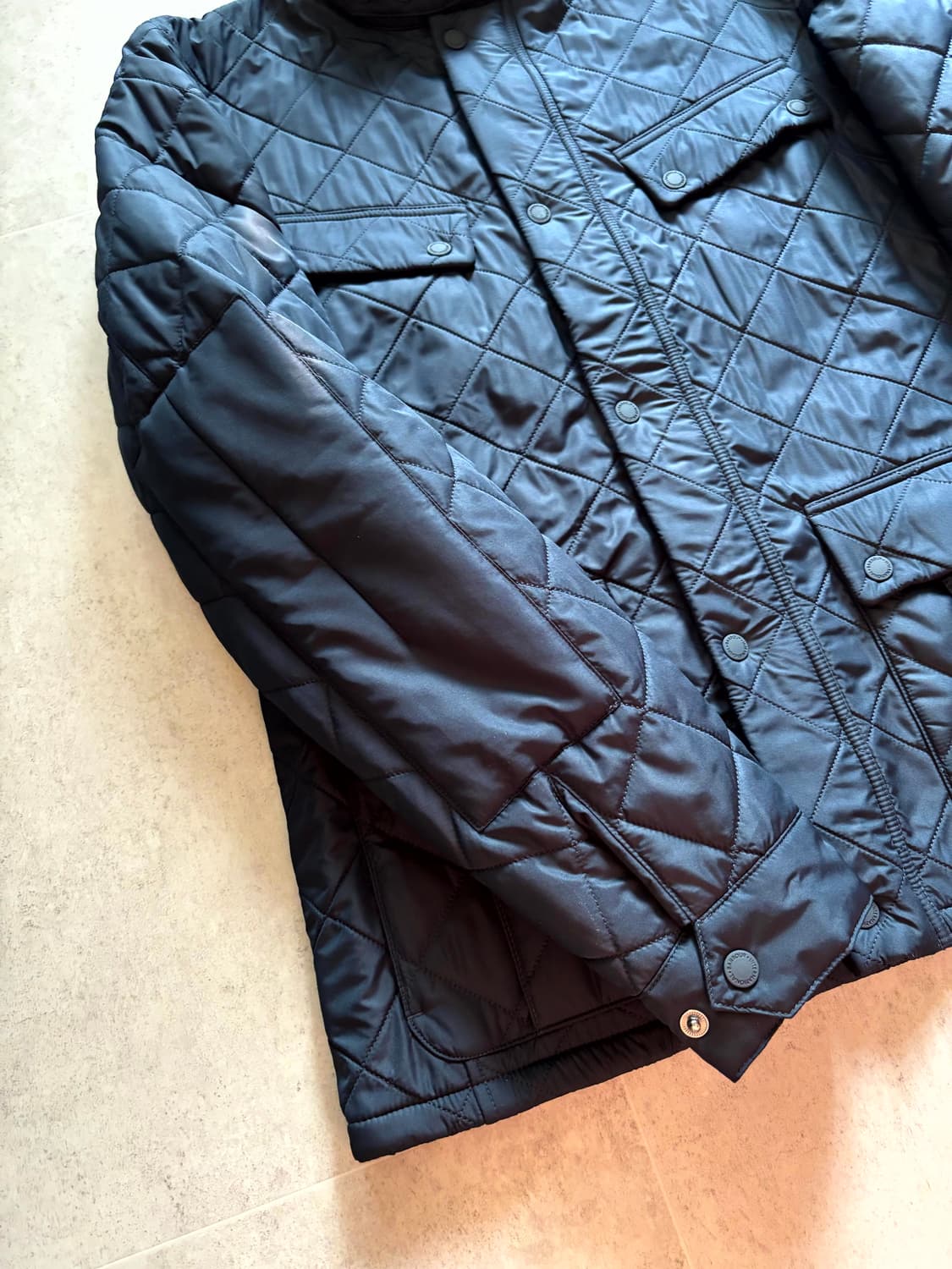 바버 인터네셔널 Ariel 퀼팅 자켓 M 상품이미지4