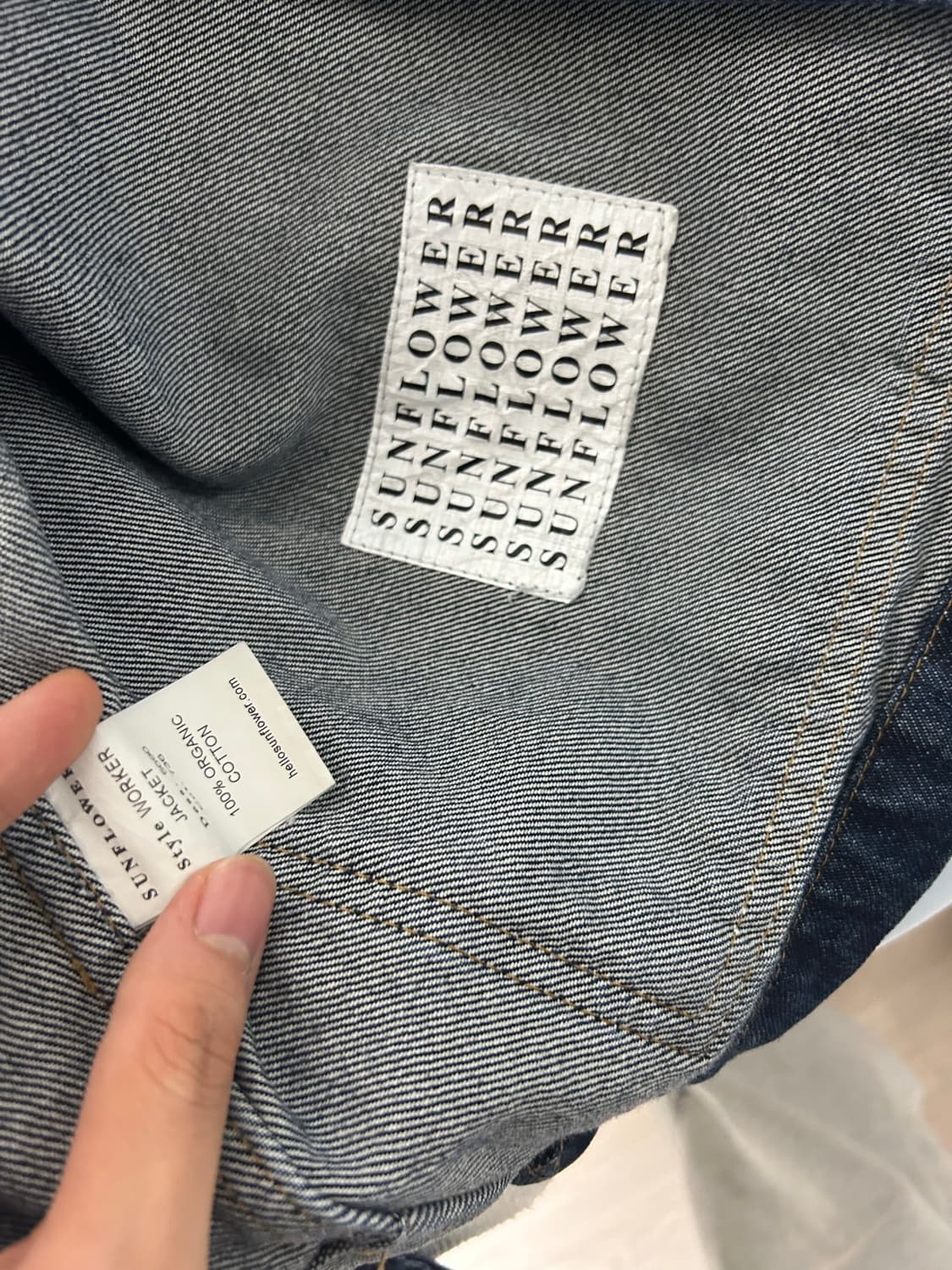 Sunflower denim worker jacket 상품이미지2