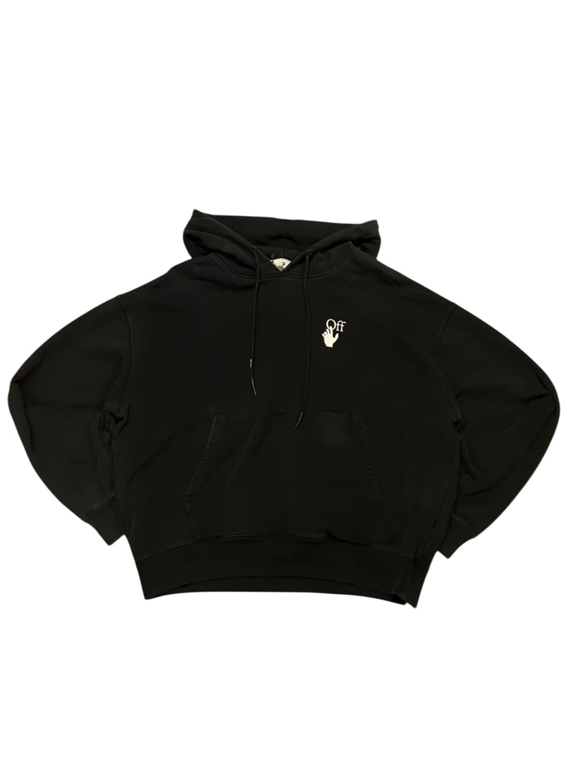 오프화이트 후드 블랙 XXL  #csz680 상품이미지3