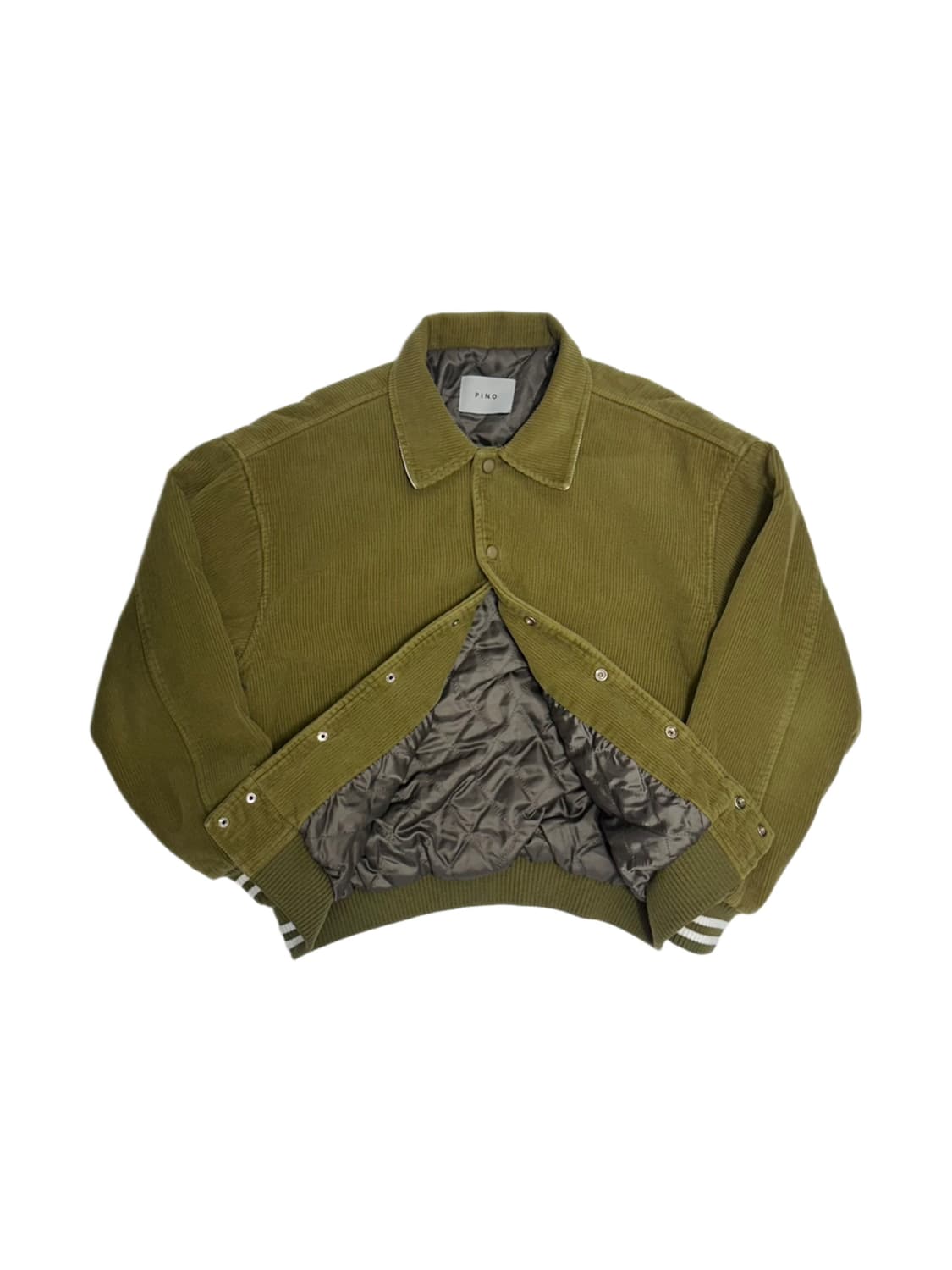 PINO 코듀로이 바시티 누빔 점퍼 상품이미지6