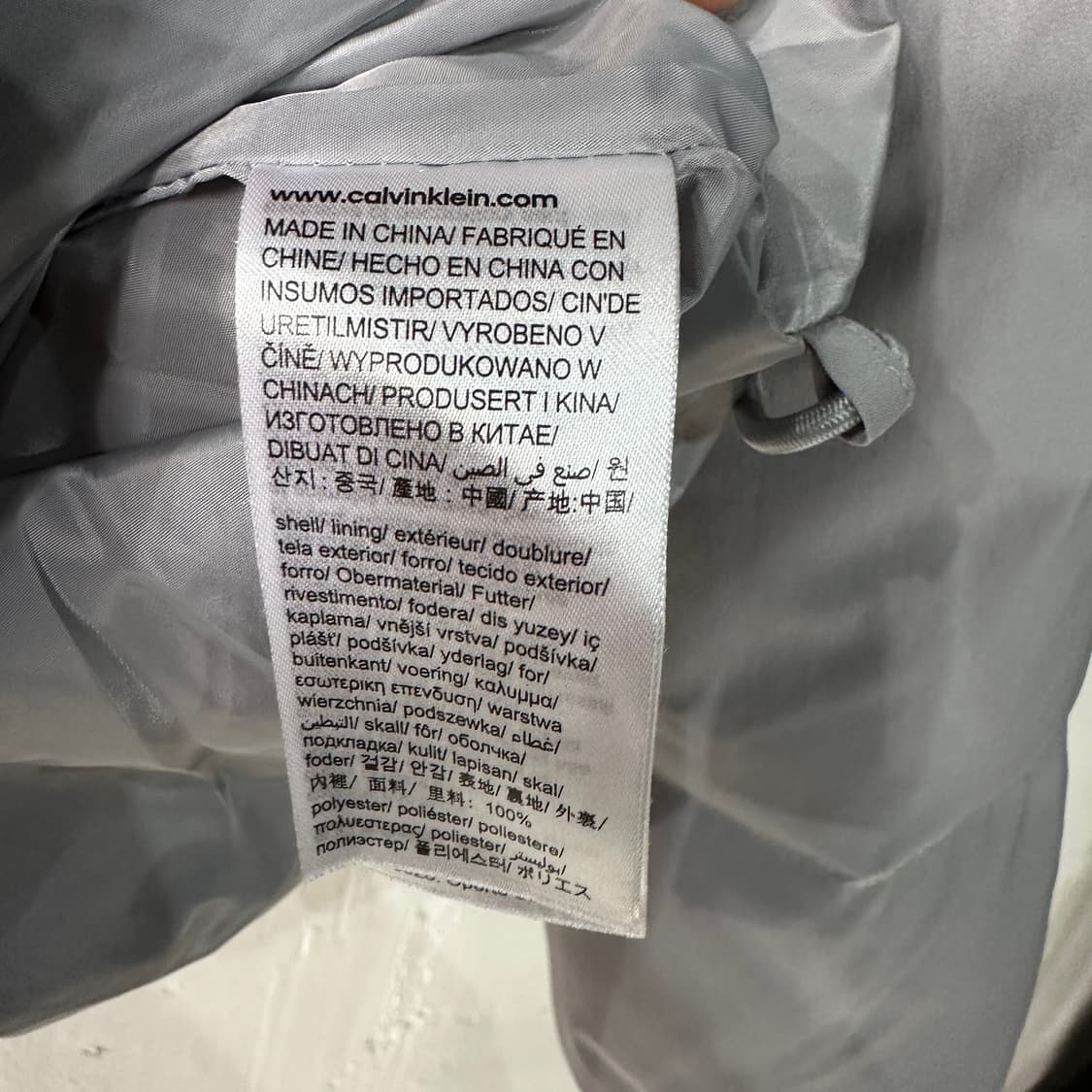 CK 캘빈클라인 숏패딩  S 상품이미지4