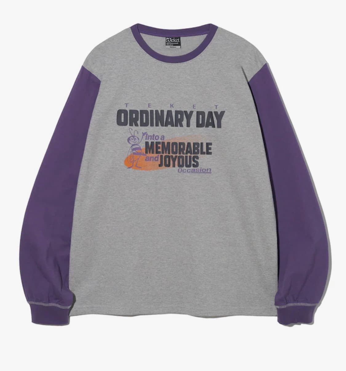 새상품 테켓 TEKET  Occasion L/S Tee  롱슬리브 상품이미지1