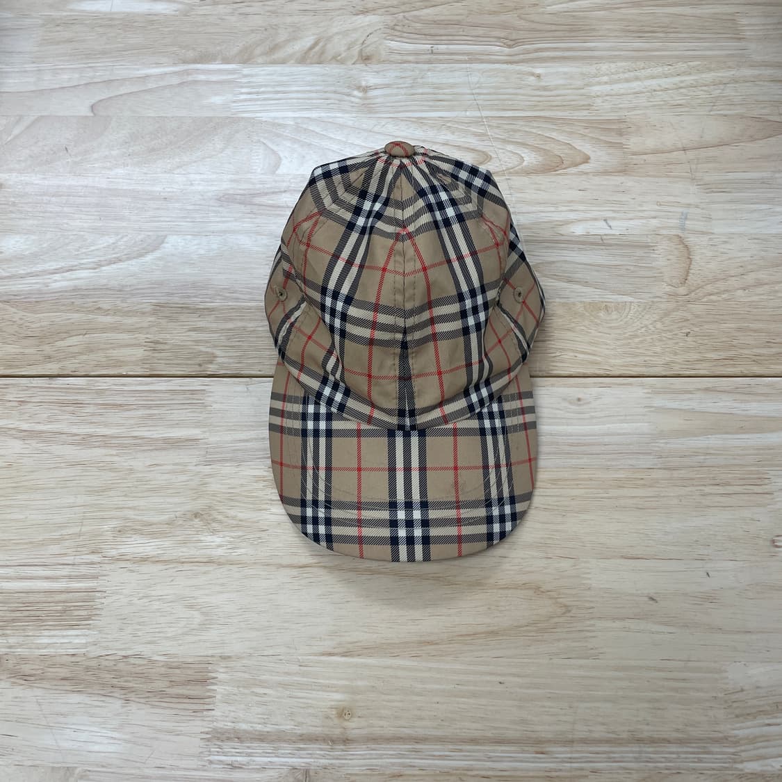 버버리 체크 볼캡 F 상품이미지1