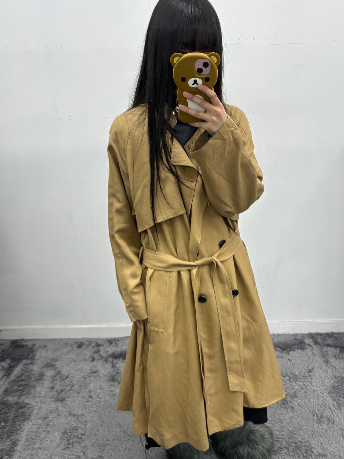 스튜디오 톰보이 트랜치코트 상품이미지3