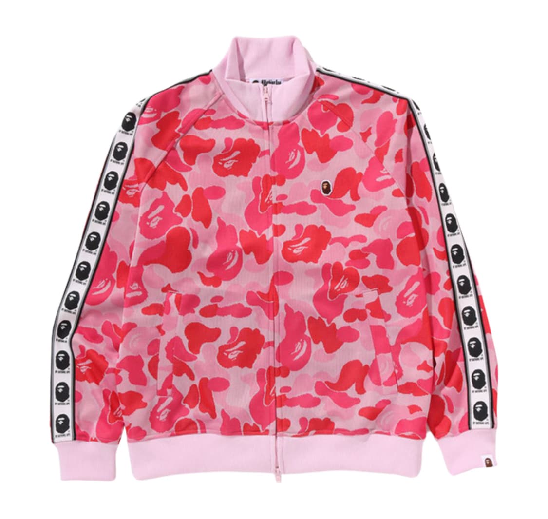 베이프 ABC 카모 자카드 트랙자켓 핑크 XL 상품이미지1