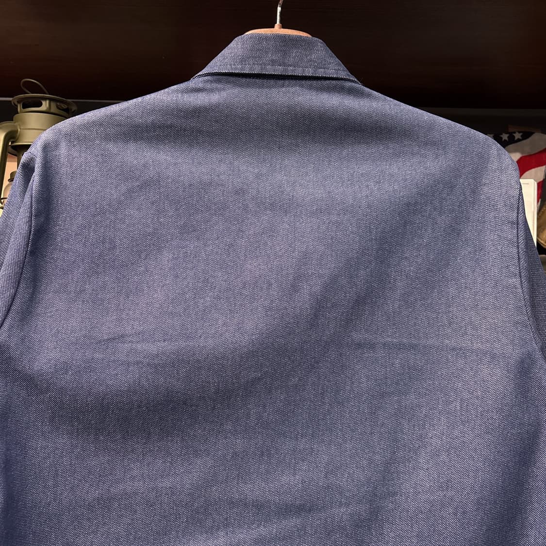 80s 돌멘 오리지널 프렌치 소프트 데님 워크자켓 / 초어자켓 N815 상품이미지7