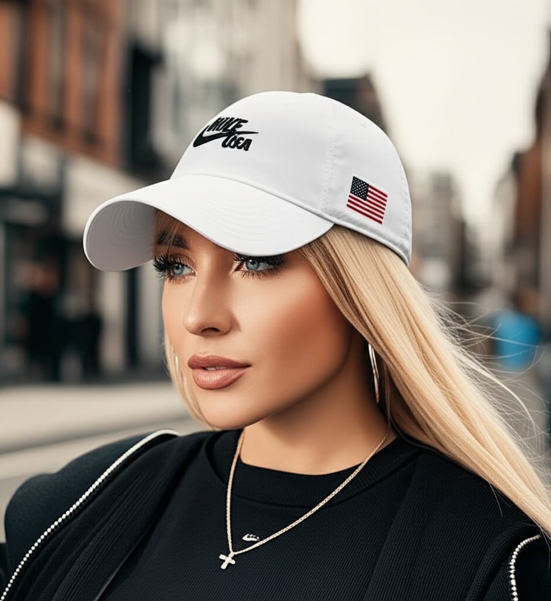 NIKE 나이키 헤리티지86 USA 미국 국대 화이트 볼캡 모자 올림픽 상품이미지9