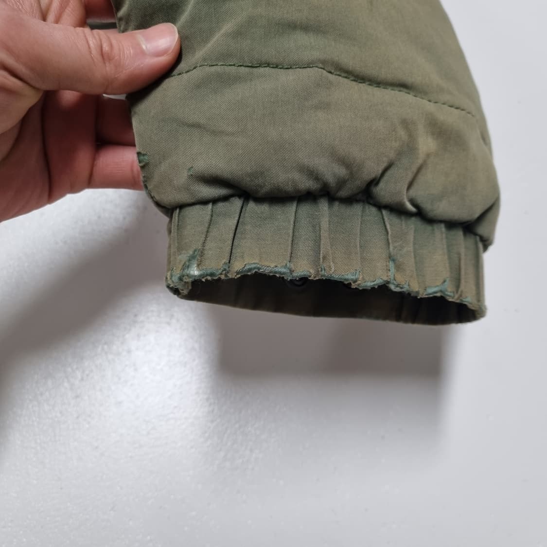 빈티지 STUSSY GEAR 선페이드 패딩 자켓 - XL 상품이미지7