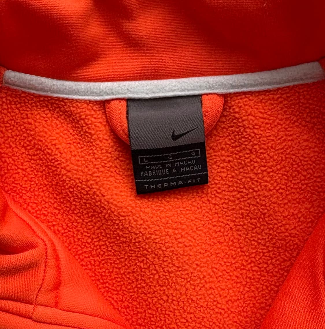 Nike 나이키 빈티지 오렌지 집업 상품이미지4