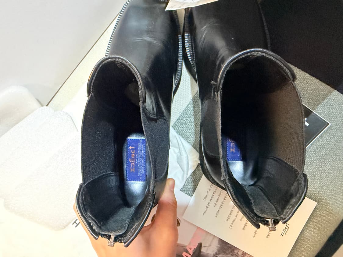 후망 스테판 키높이 부츠 BK 255 상품이미지5