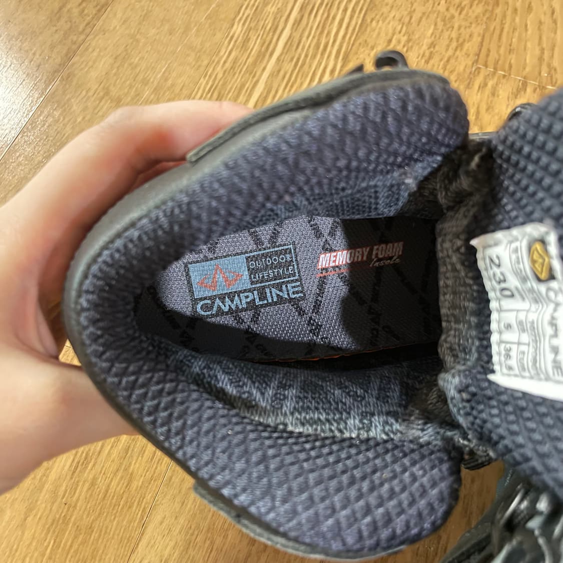 캠프라인 고어텍스 등산화 230 상품이미지10