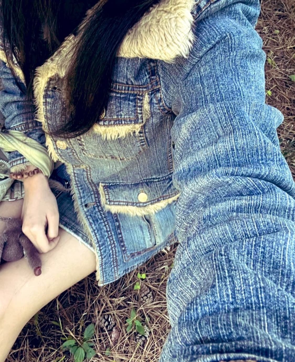 퍼 데님 자켓 상품이미지1