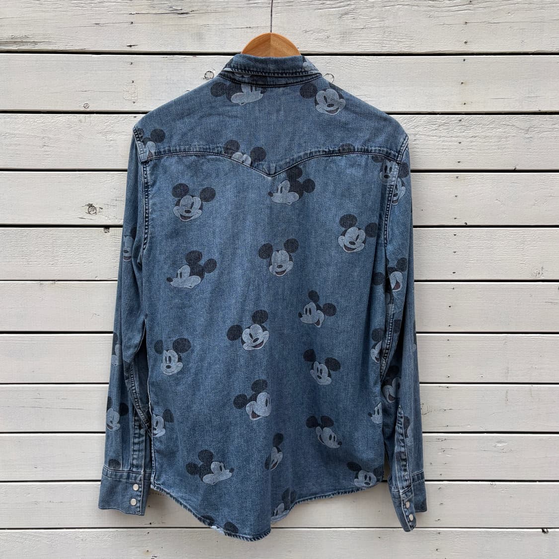 Levi’s x Disney 리바이스 디즈니 미키마우스 데님 셔츠 상품이미지2
