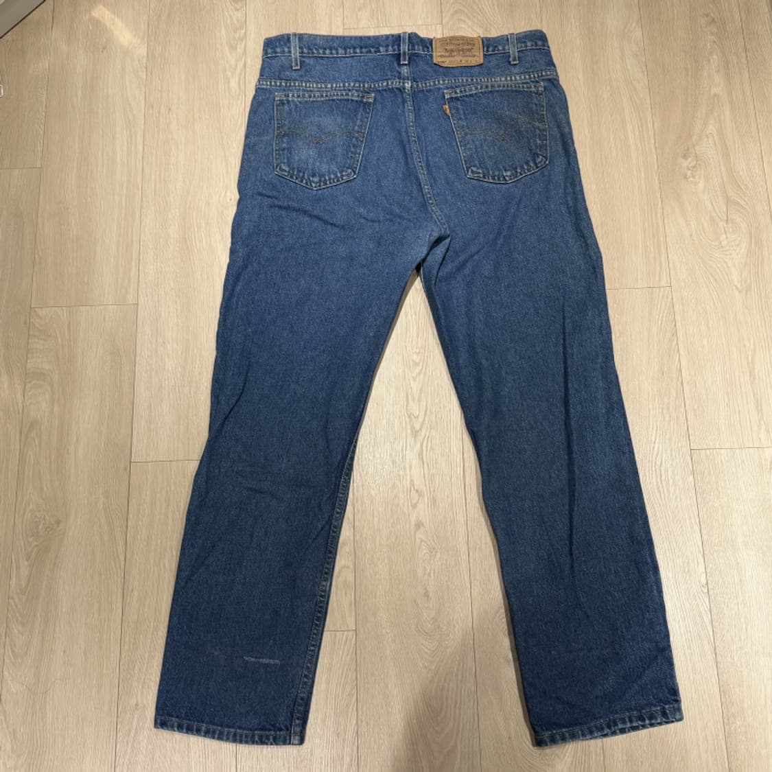 리바이스 505 80s USA 오렌지탭 빈티지 데님 스트레이트 청바지 상품이미지5