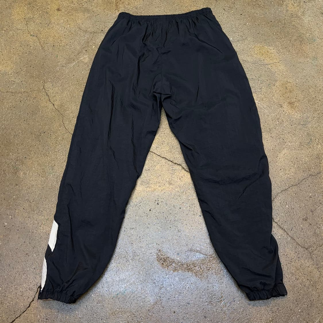 레어 80s USA 아디다스 삼선 츄리닝 트레이닝팬츠 바람막이 팬츠 상품이미지8