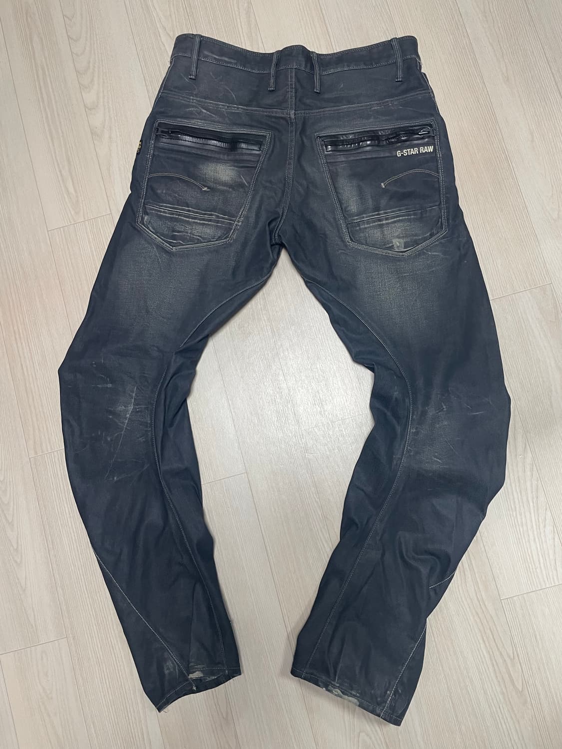 [G-STAR RAW] Riley Loose Tapered 코팅 데님 3 상품이미지2