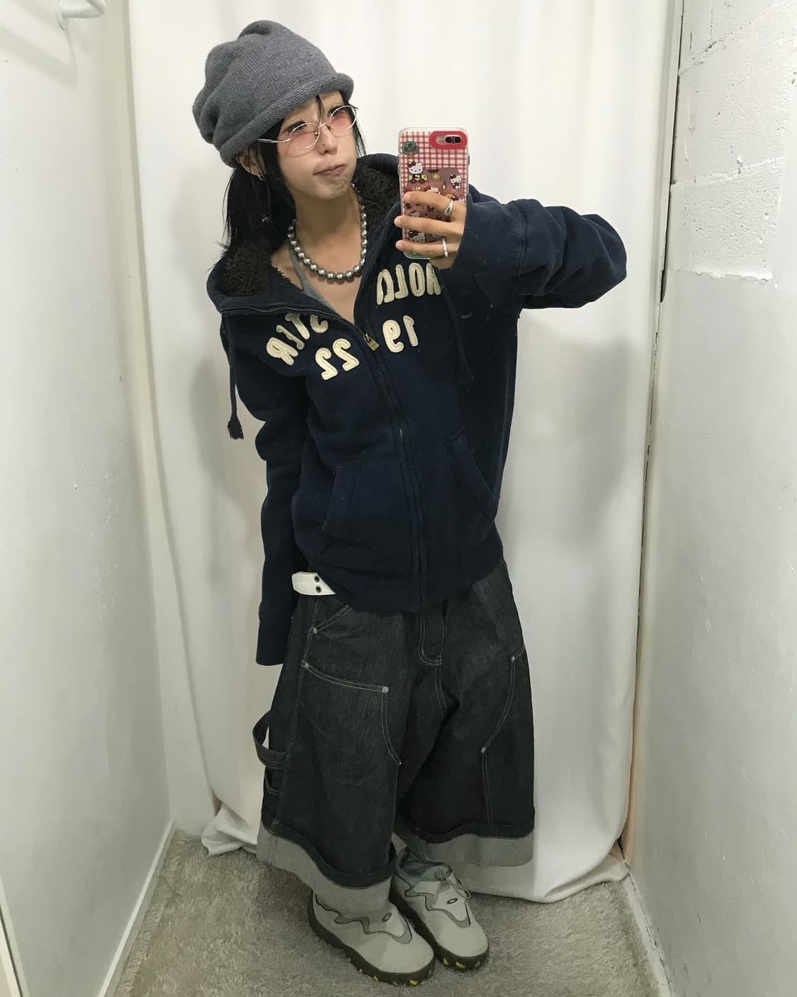 Hollister Sherpa Hood Zip-Up 상품이미지5
