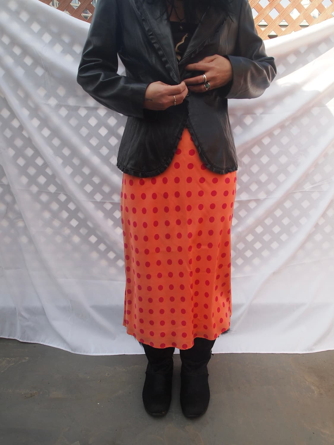 MAX&CO 도트 스커트 상품이미지4
