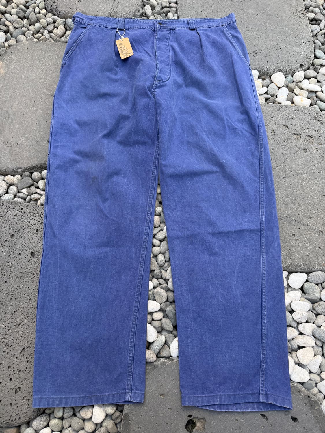 1970s SAINT JAMES HARD FADED 페이드 프렌치워크팬츠 상품이미지1