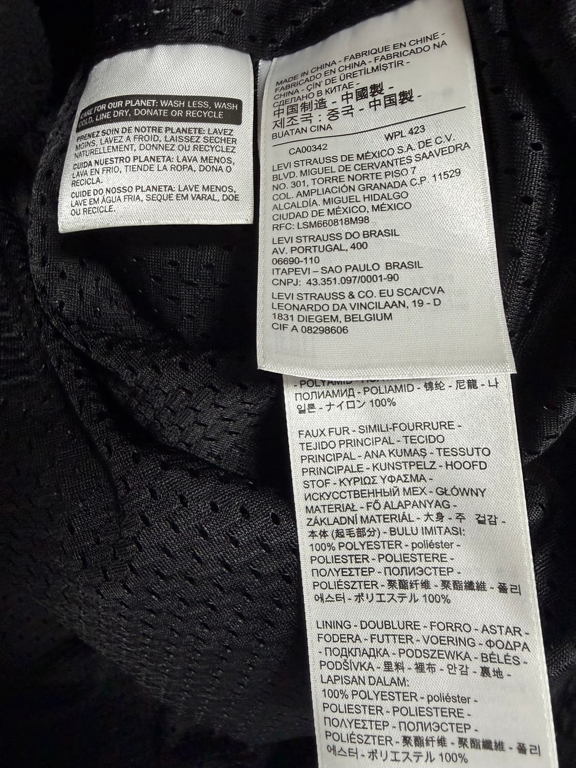 리바이스 쉐르파 플리스 재킷 상품이미지4