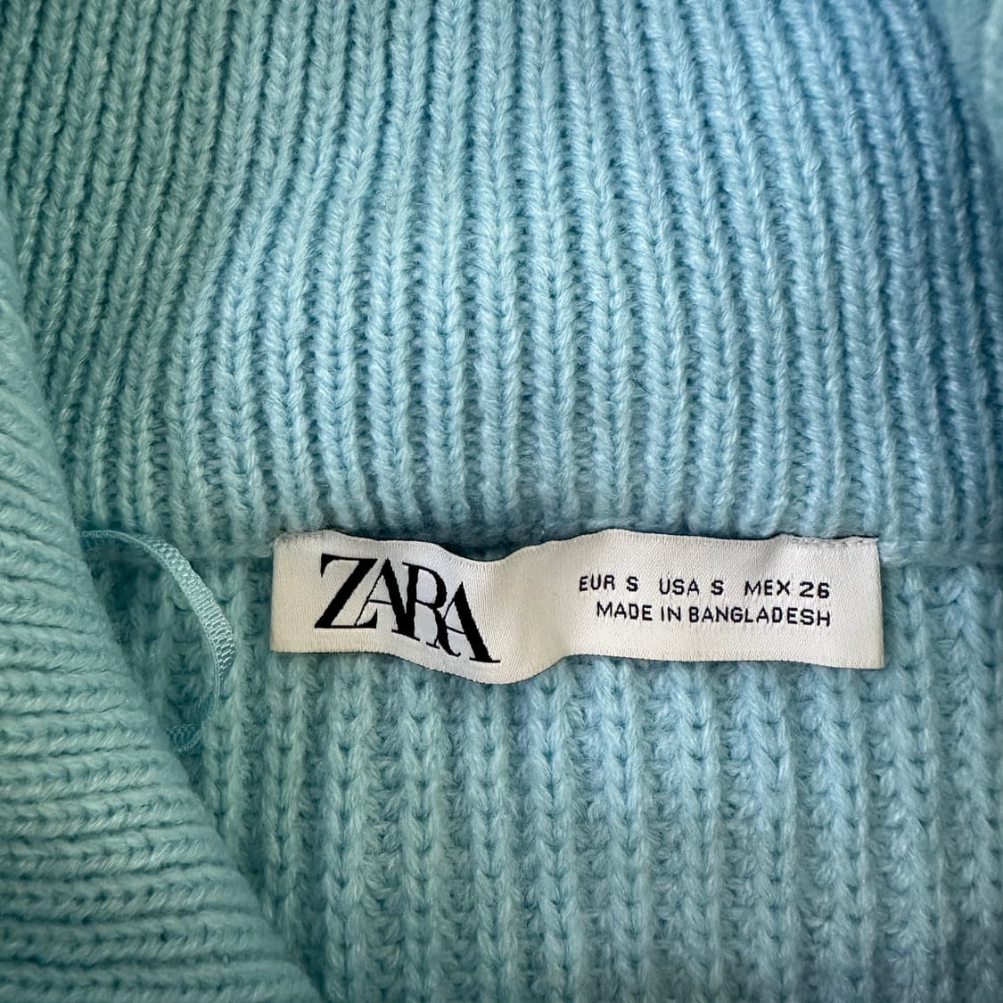 S 자라 니트 집업 0403D 상품이미지2