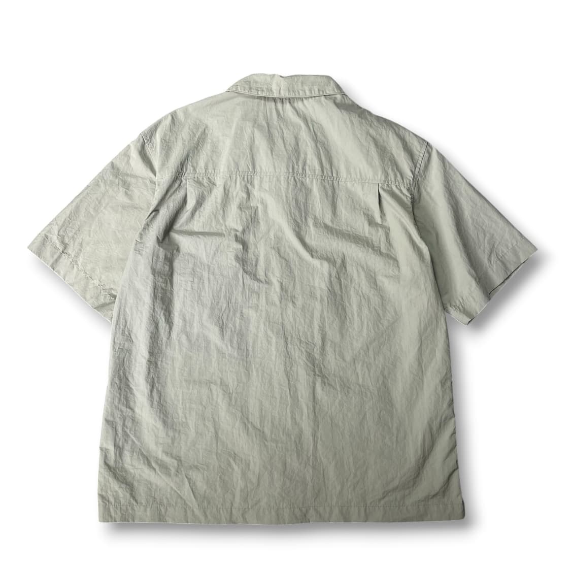 에디바우어 카키 나일론 오픈카라 반팔 셔츠 L 상품이미지2