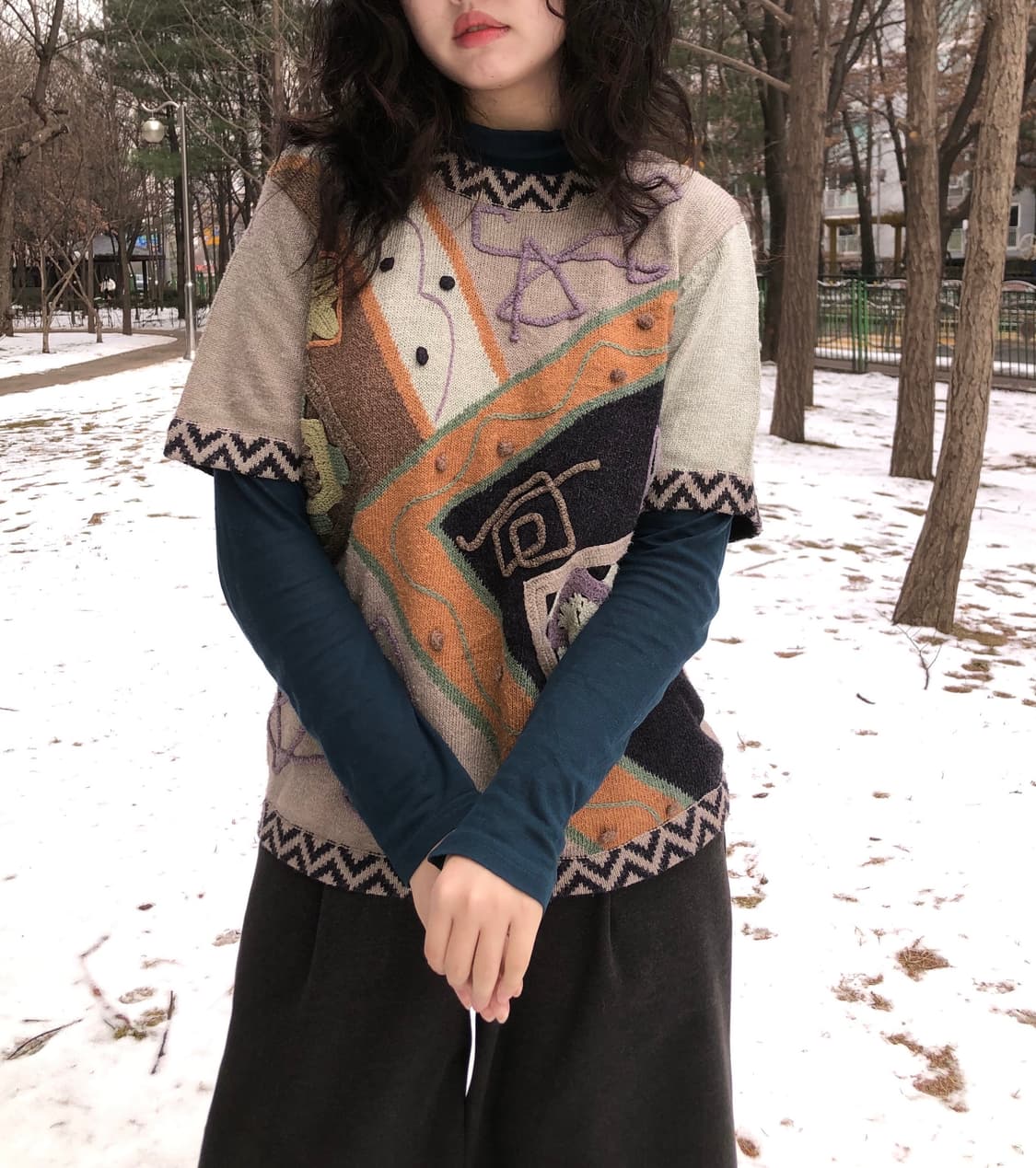 scribble knit 상품이미지3