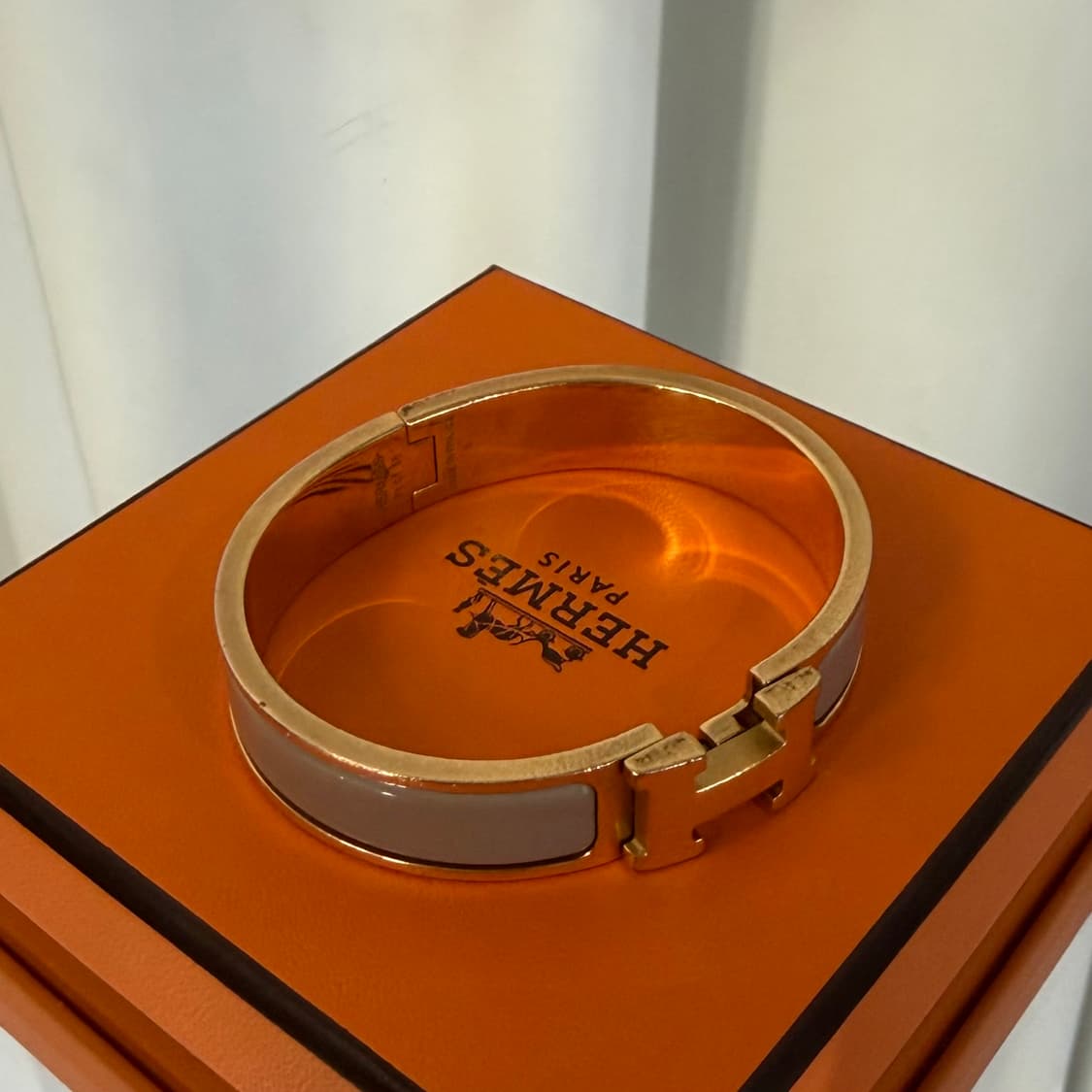 에르메스 클릭아슈 브레이슬릿 PM 마론글라쎄 상품이미지5