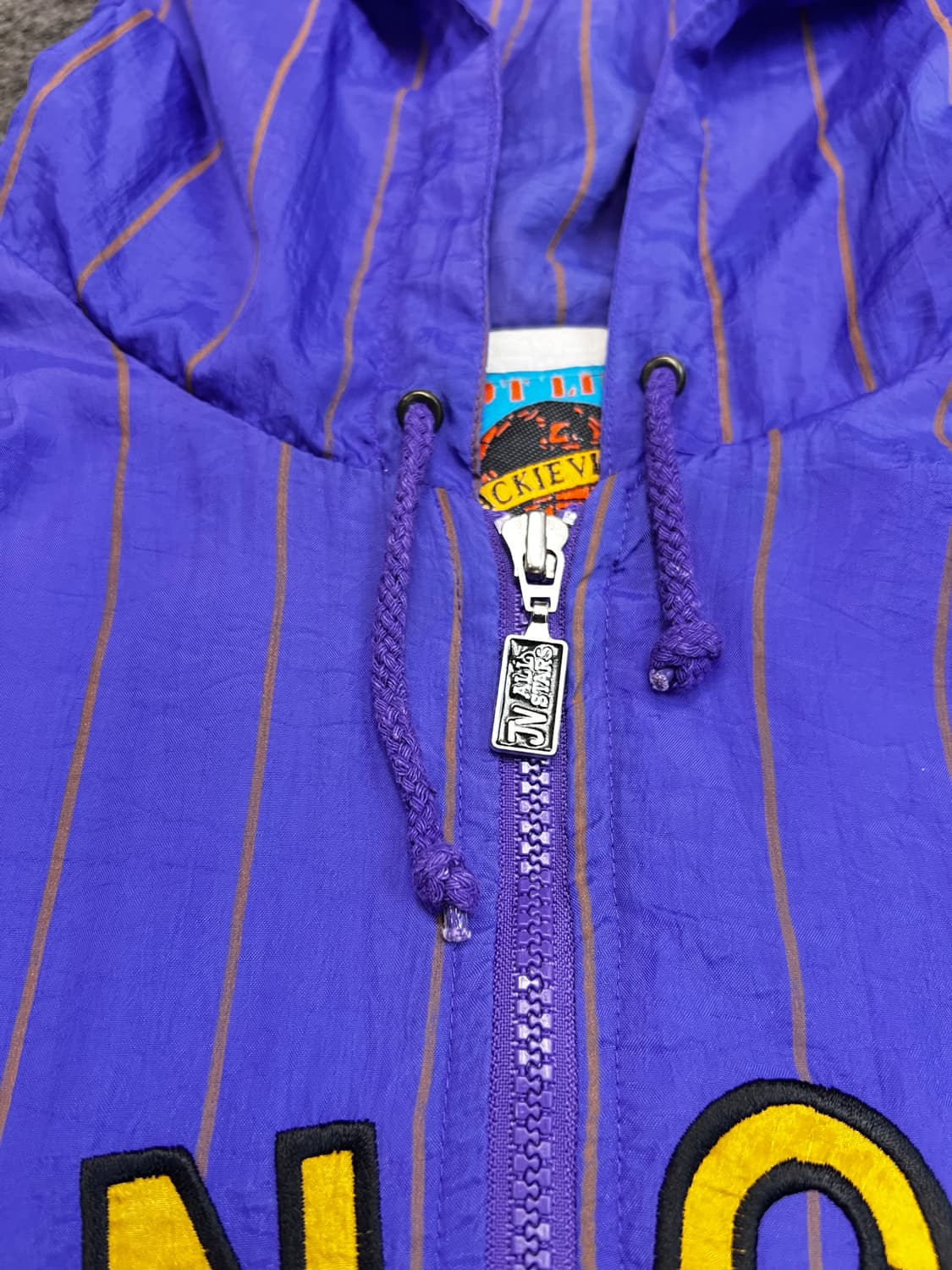 LA 핀스트라이프 후드 자켓 상품이미지4