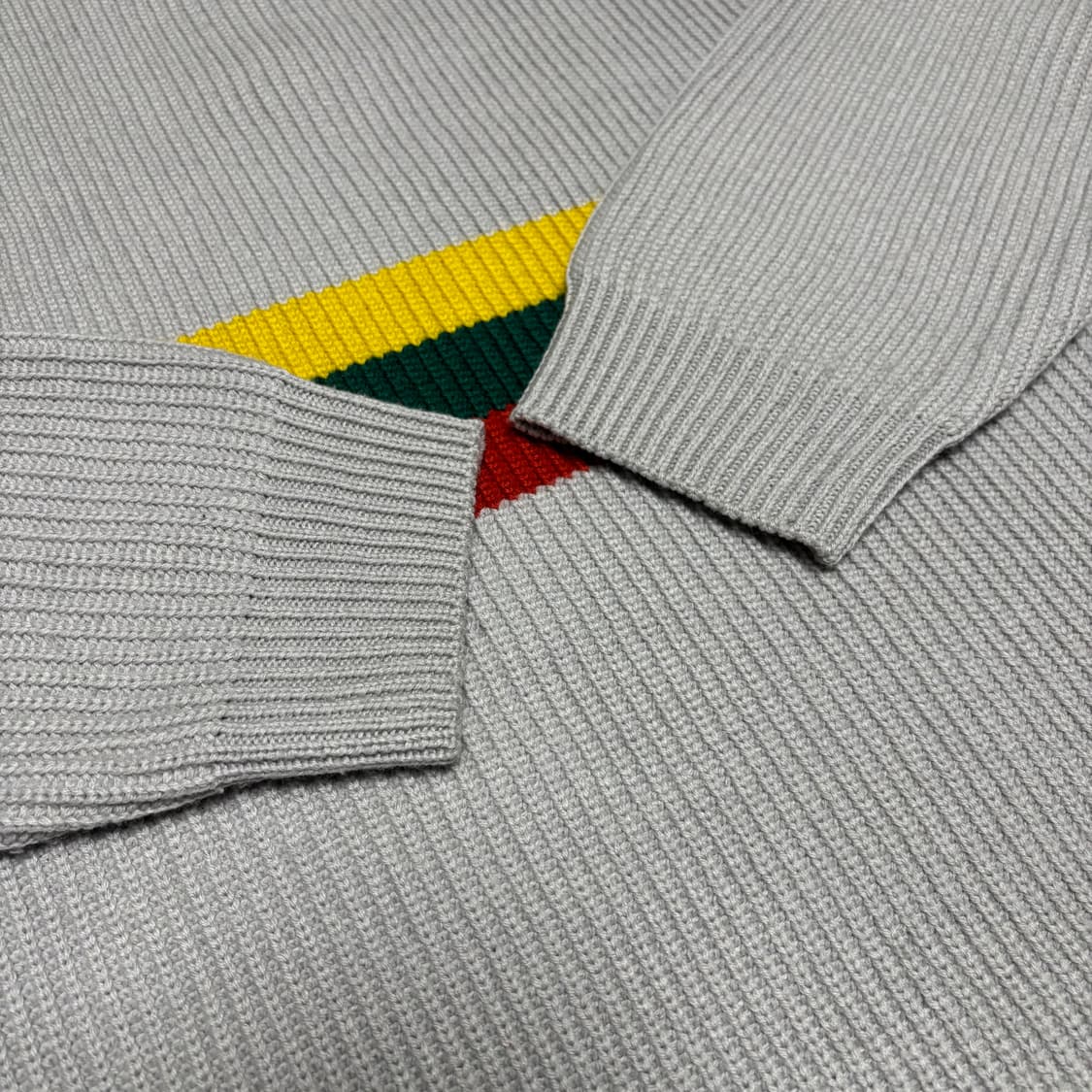 Supreme 슈프림 23fw 스몰 박스 폴로 니트 스웨터 그레이 L 상품이미지7